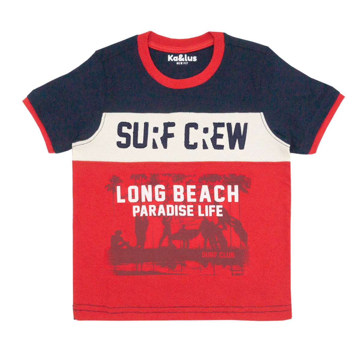 Playera Cuello Redondo BEACH Juvenil