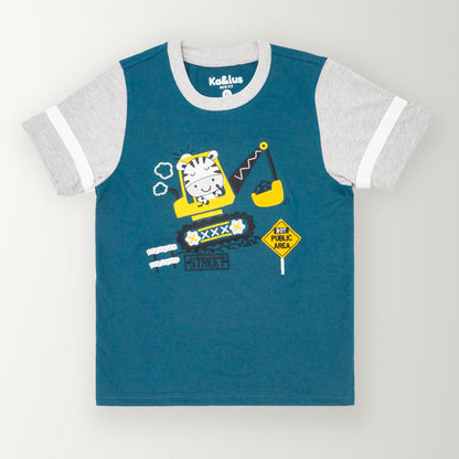 Playera redondo STREET infantil KALUS