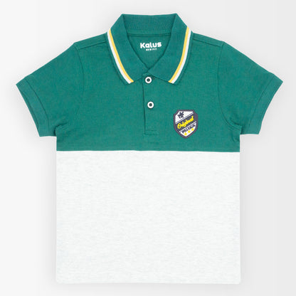 Playera polo COMBINADO para niño juvenil