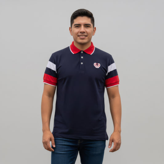 Playera Polo para Caballero FRANJAS