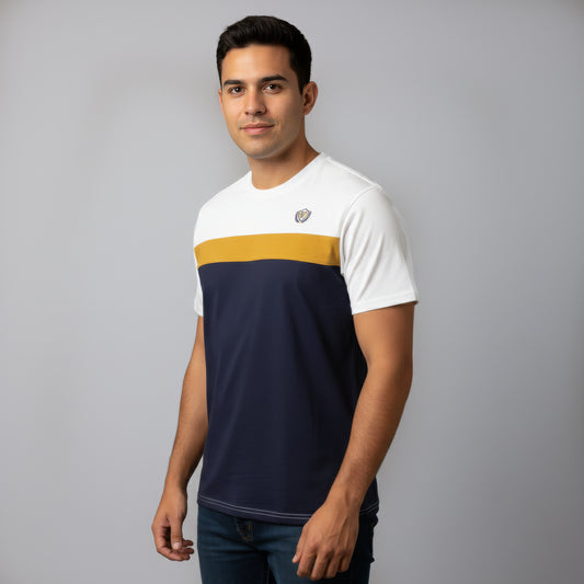 Playera Cuello Redondo BLOCKS para Caballero