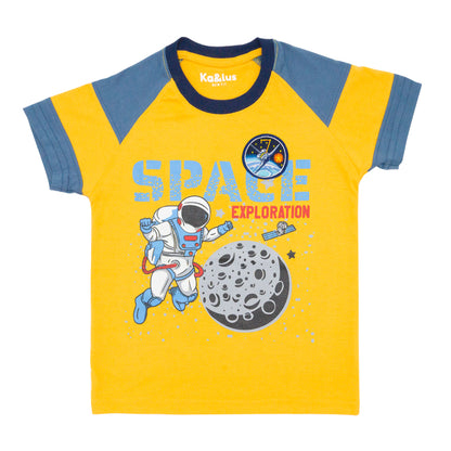 Playera redondo mc SPACE juvenil