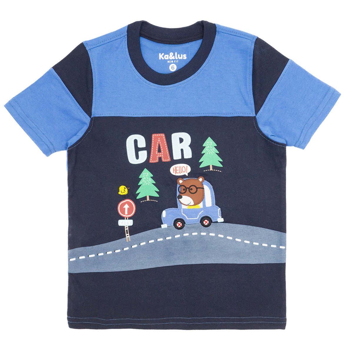 Playera redondo CAMP niños infantil Mayoreo-menudeo