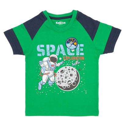 Playera redondo mc SPACE juvenil