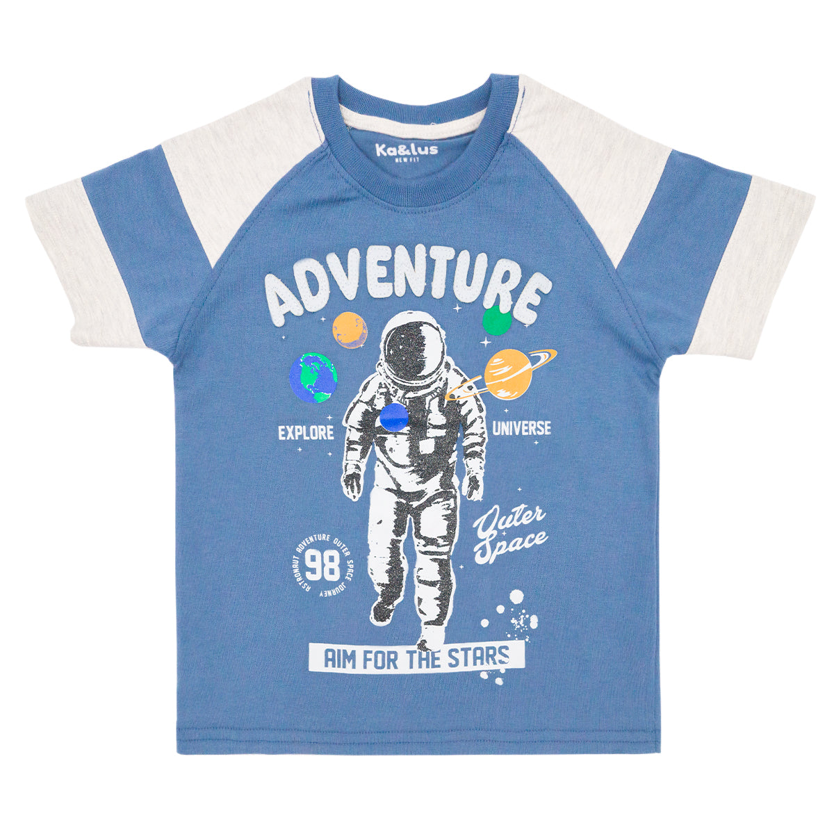 Playera redondo mc SPACE juvenil