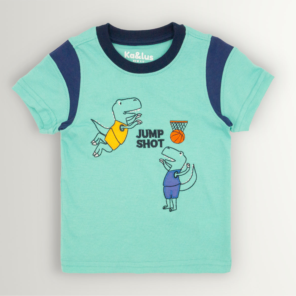 Playera redondo DINO infantil