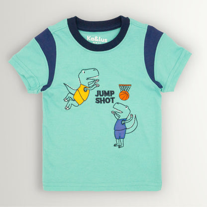 Playera redondo DINO infantil