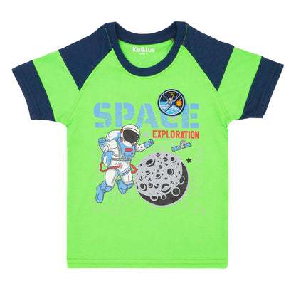 Playera redondo mc SPACE juvenil