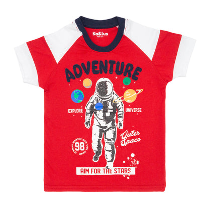 Playera redondo mc SPACE juvenil