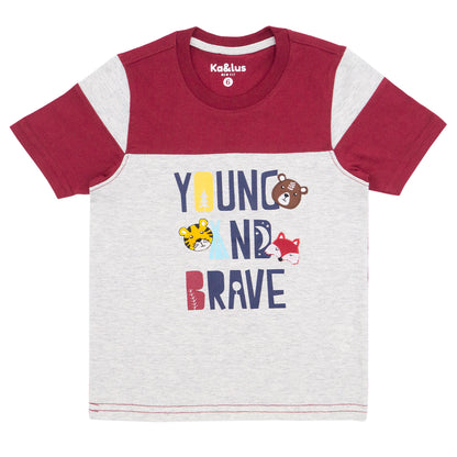 Playera redondo CAMP niños infantil Mayoreo-menudeo