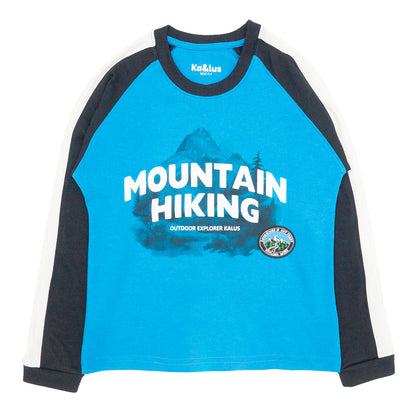 Playera redondo manga larga SKI juvenil
