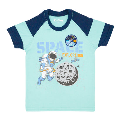 Playera redondo mc SPACE juvenil