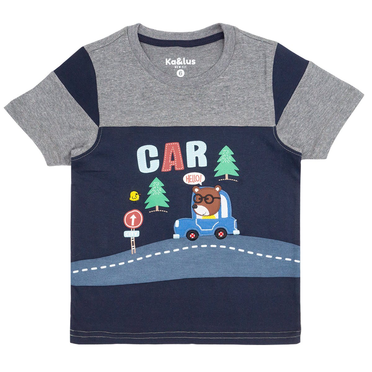 Playera redondo CAMP niños infantil Mayoreo-menudeo