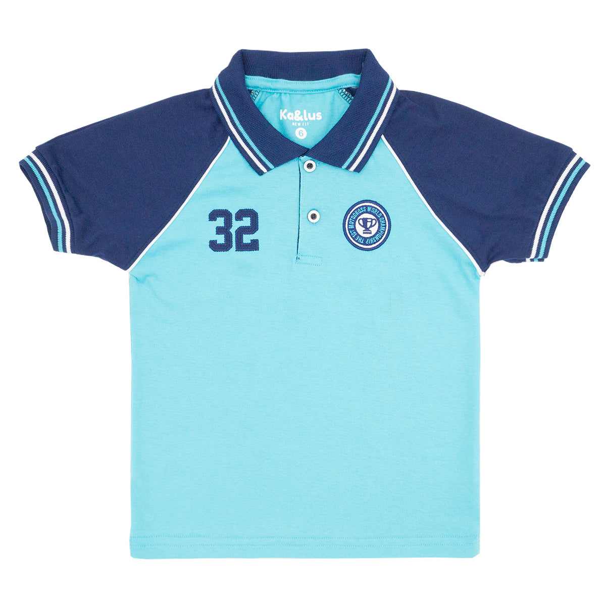 Playera polo mc MANGA RANGLA infantil