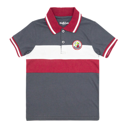 Playera Polo Infantil Bloques