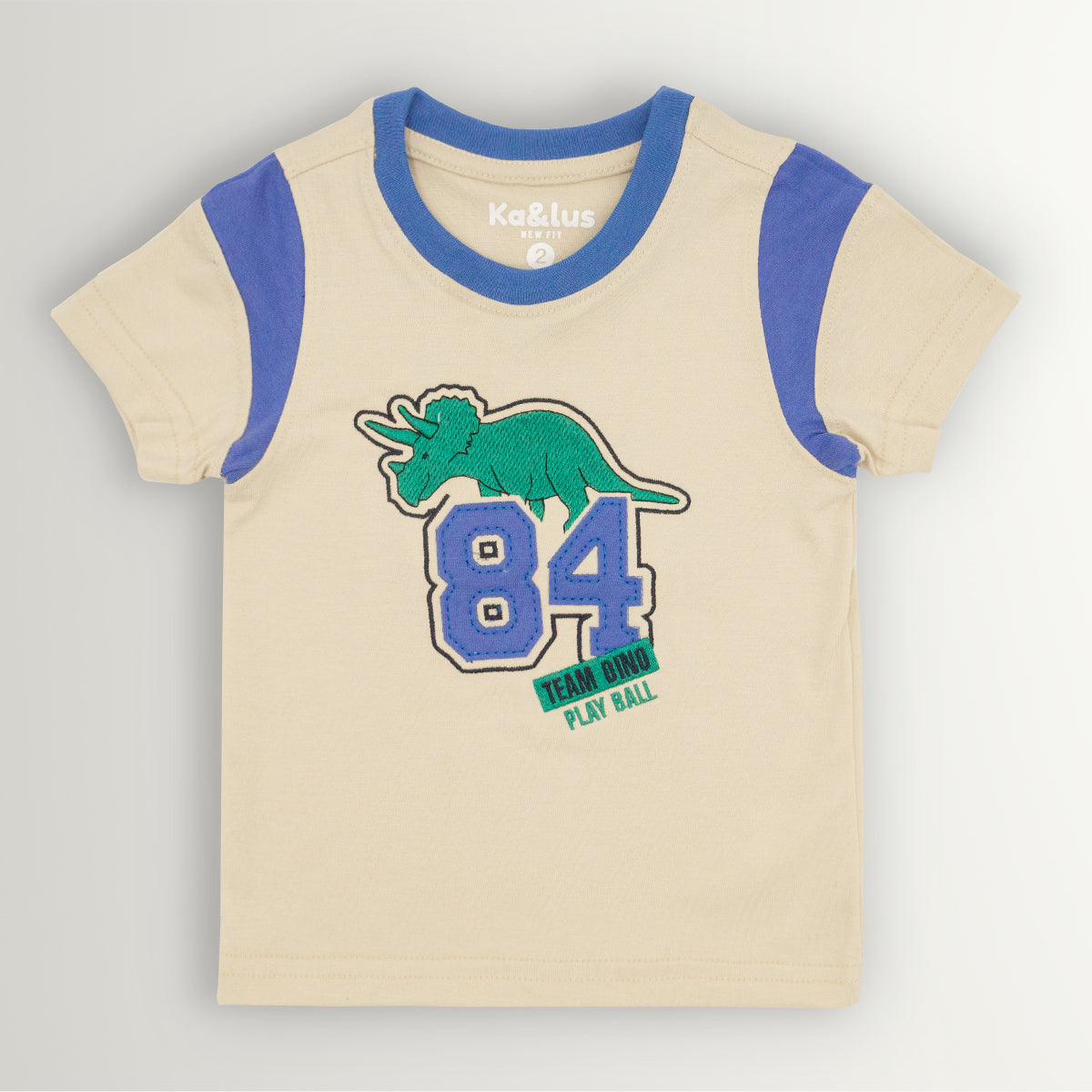 Playera redondo DINO infantil