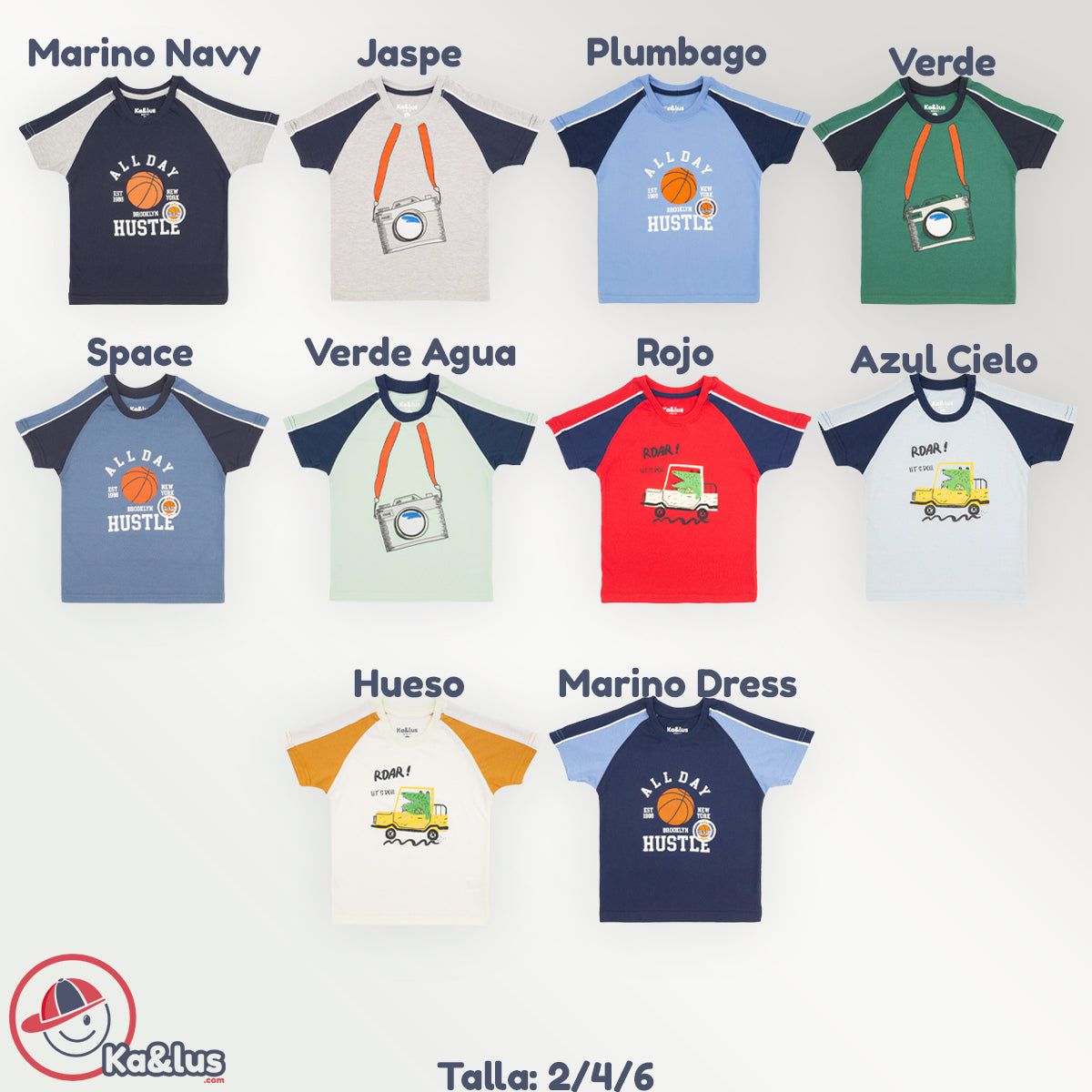 Playera Cuello Redondo ATLETICS Infantil