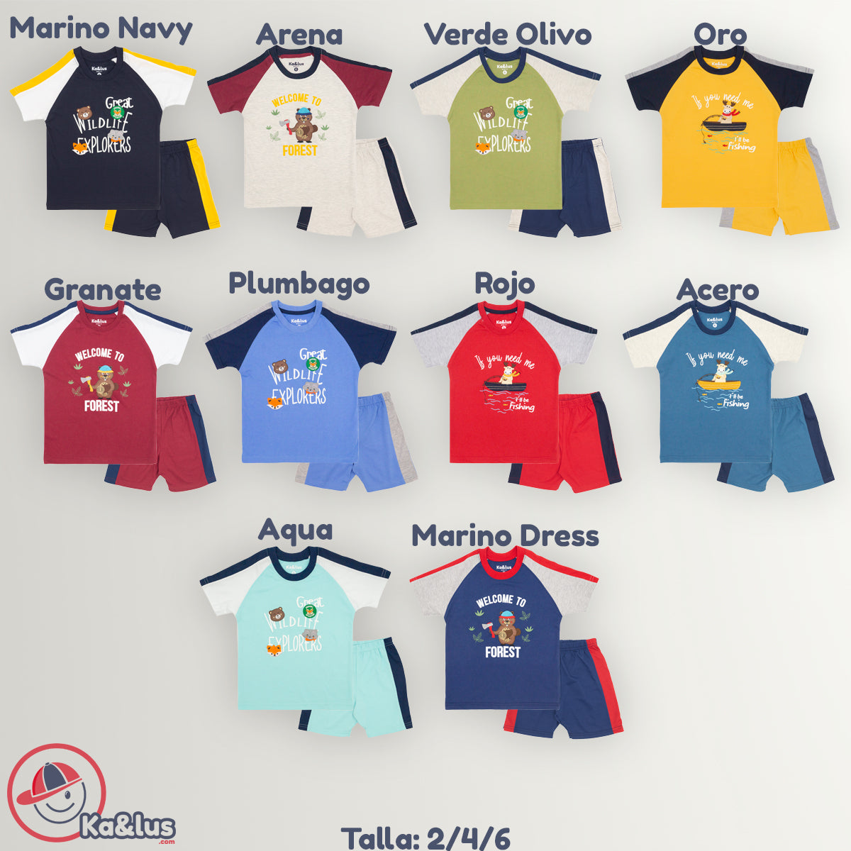 Conjunto FOREST infantil