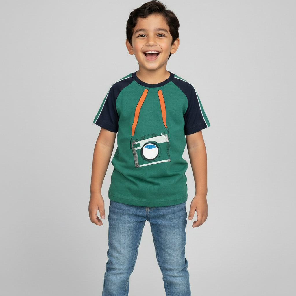 Playera Cuello Redondo ATLETICS Infantil