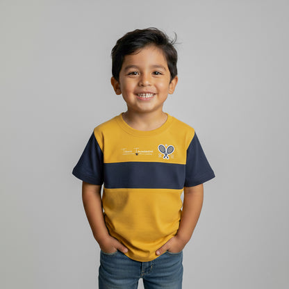 Playera Cuello Redondo Infantil Tennis
