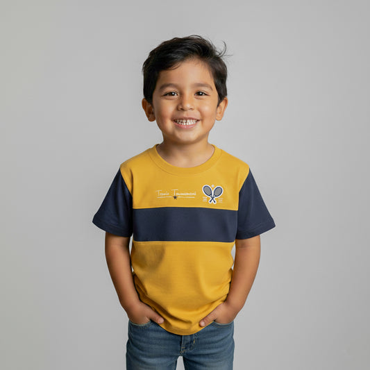 Playera Cuello Redondo Infantil Tennis