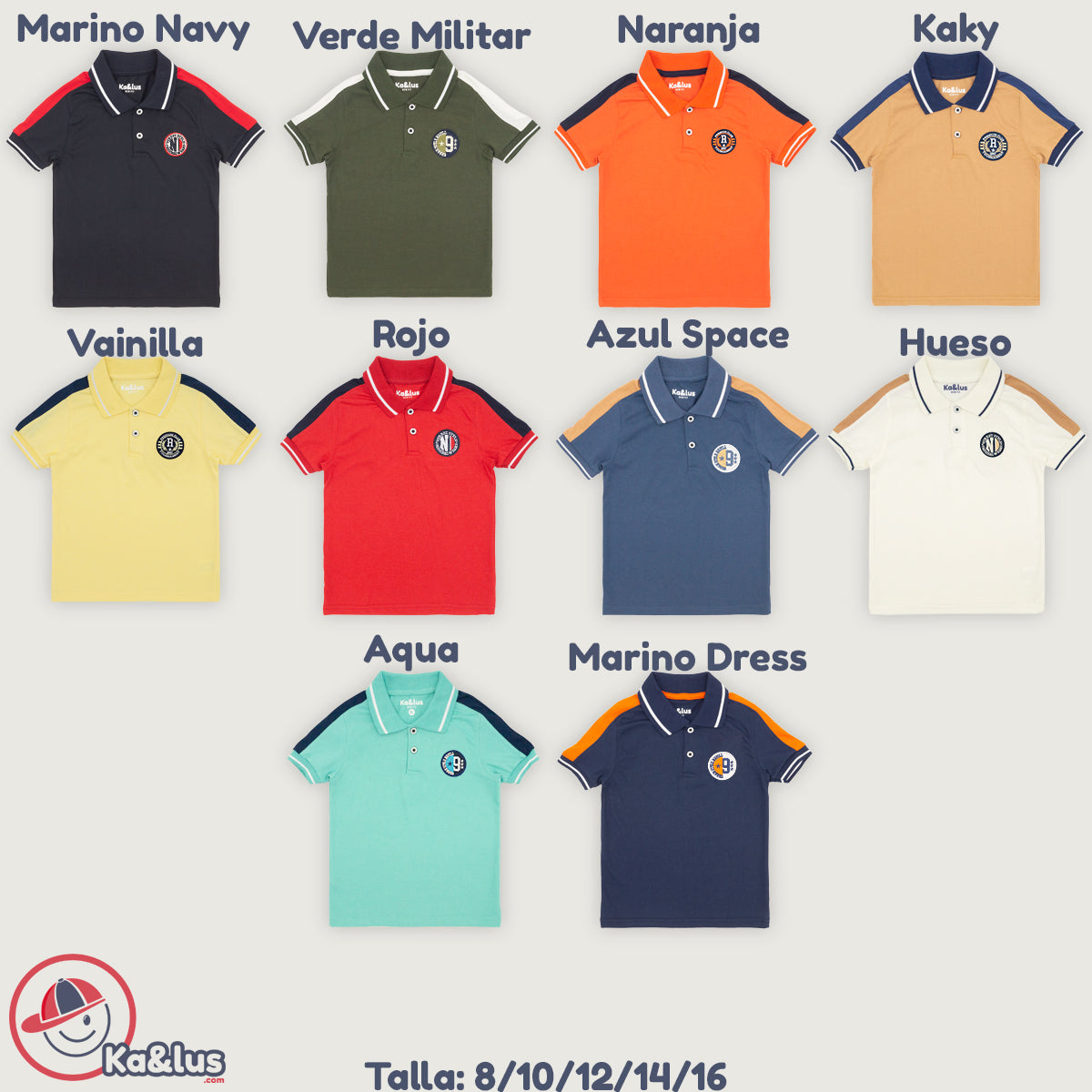 Playera Polo TIGER Juvenil
